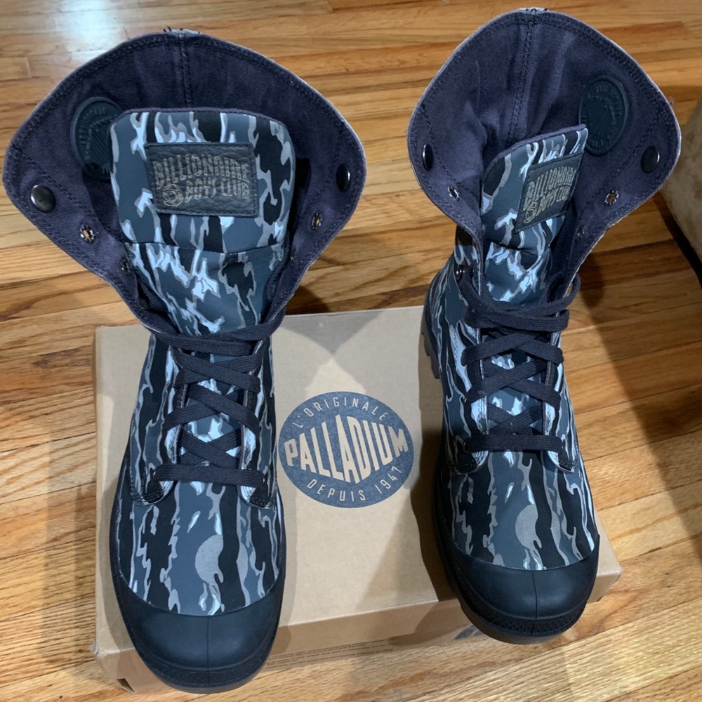 Billionaire Boys Club x Palladium Combat Boots